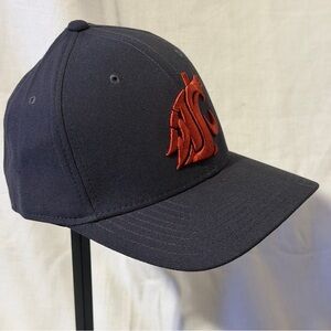 Nike Washington State University DrifFit Cap in Dark Grey and Crimson Red
